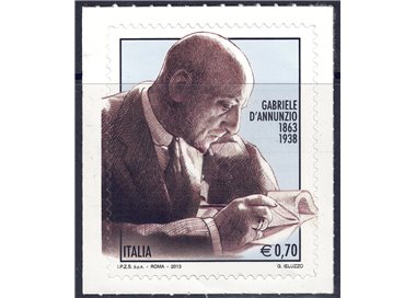 ITALIA 2013 Gabriele d'Annunzio MNH**