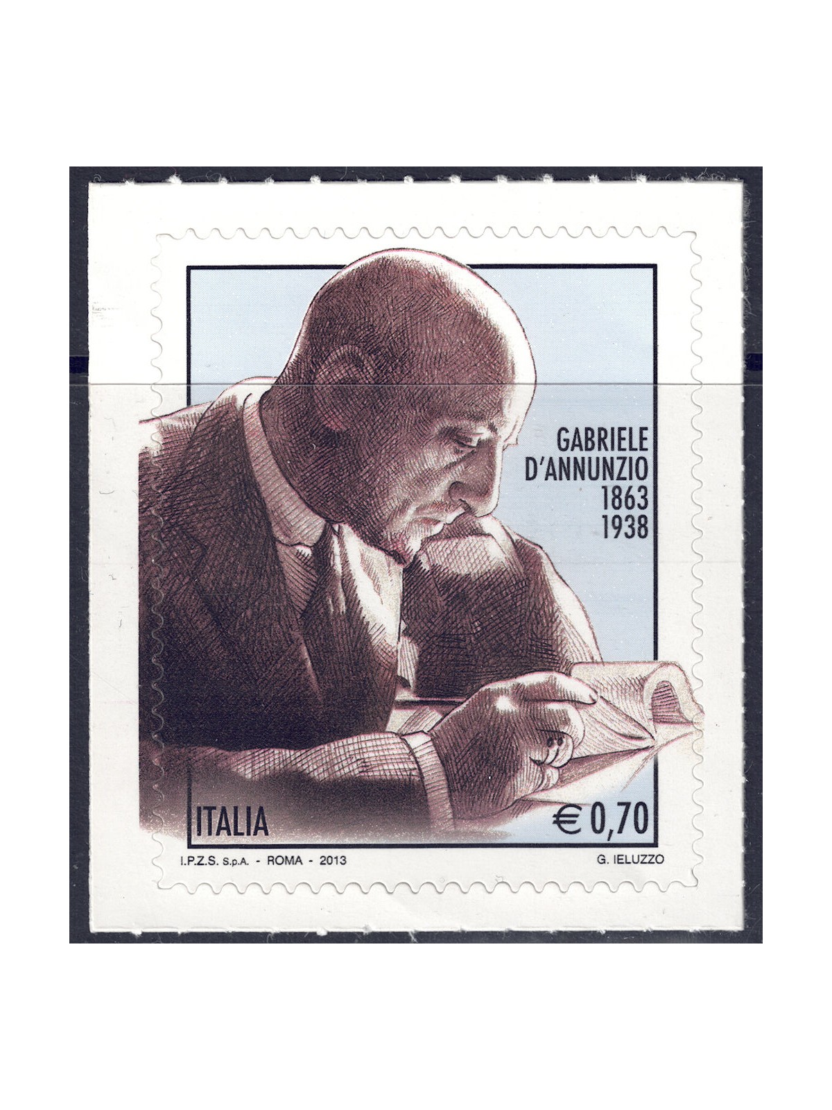 ITALIA 2013 Gabriele d'Annunzio MNH**