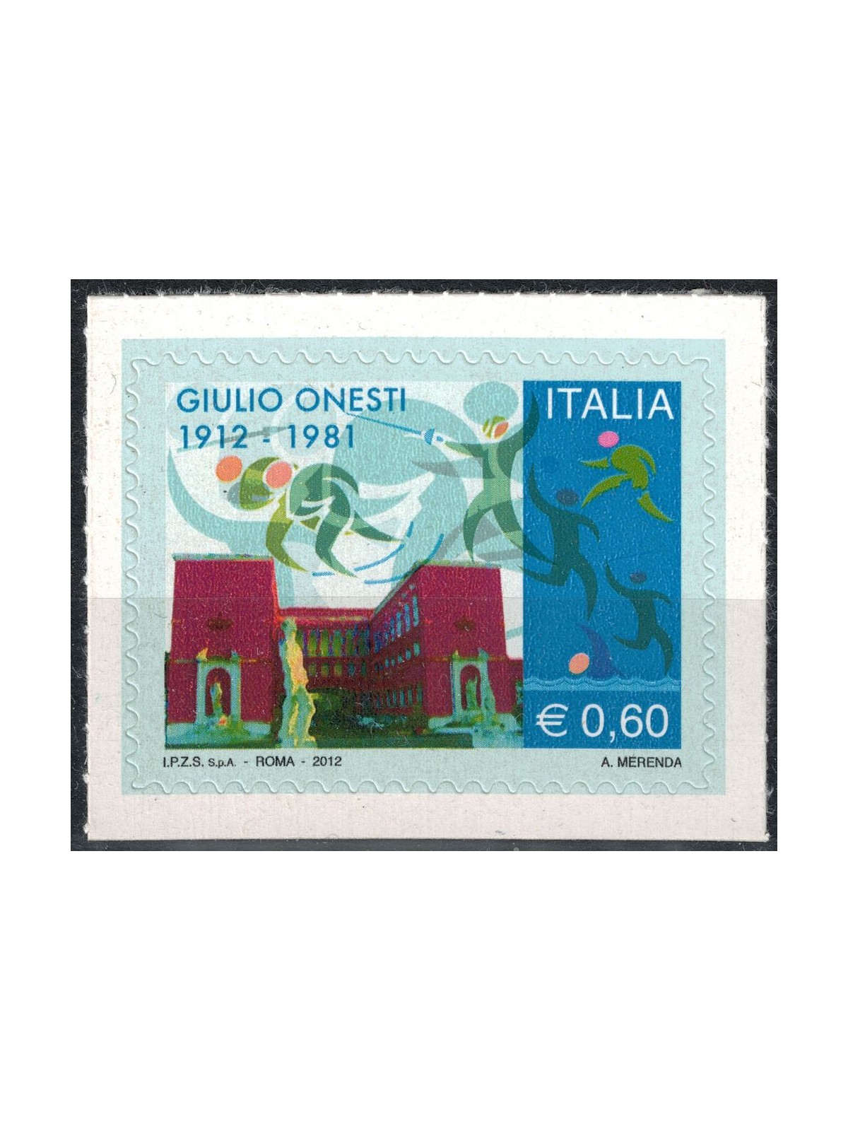 ITALIA 2012 Giulio Onesti MNH**
