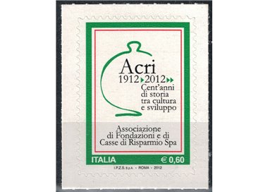 ITALY 2012 Fondazione Acri MNH**