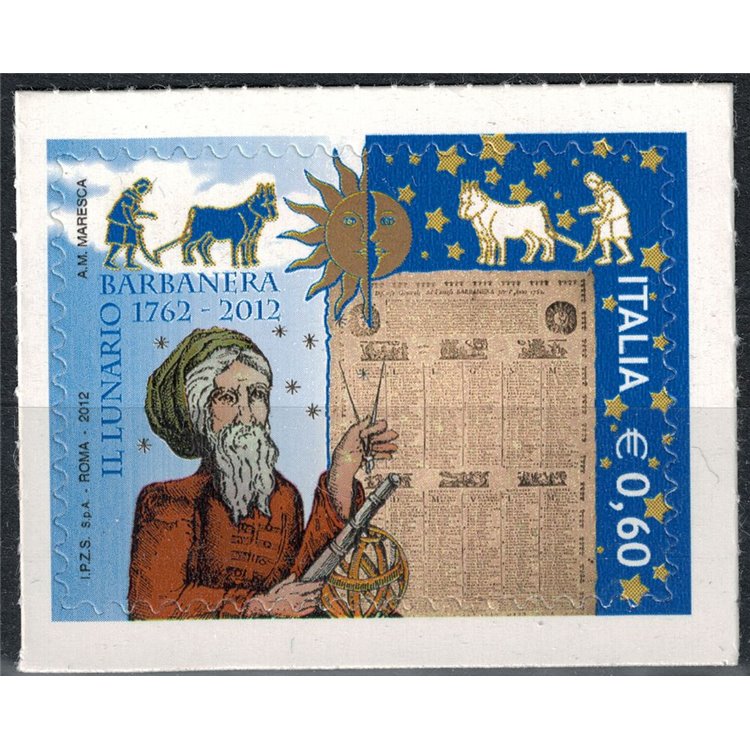 ITALY 2012 Lunario Barbanera MNH**