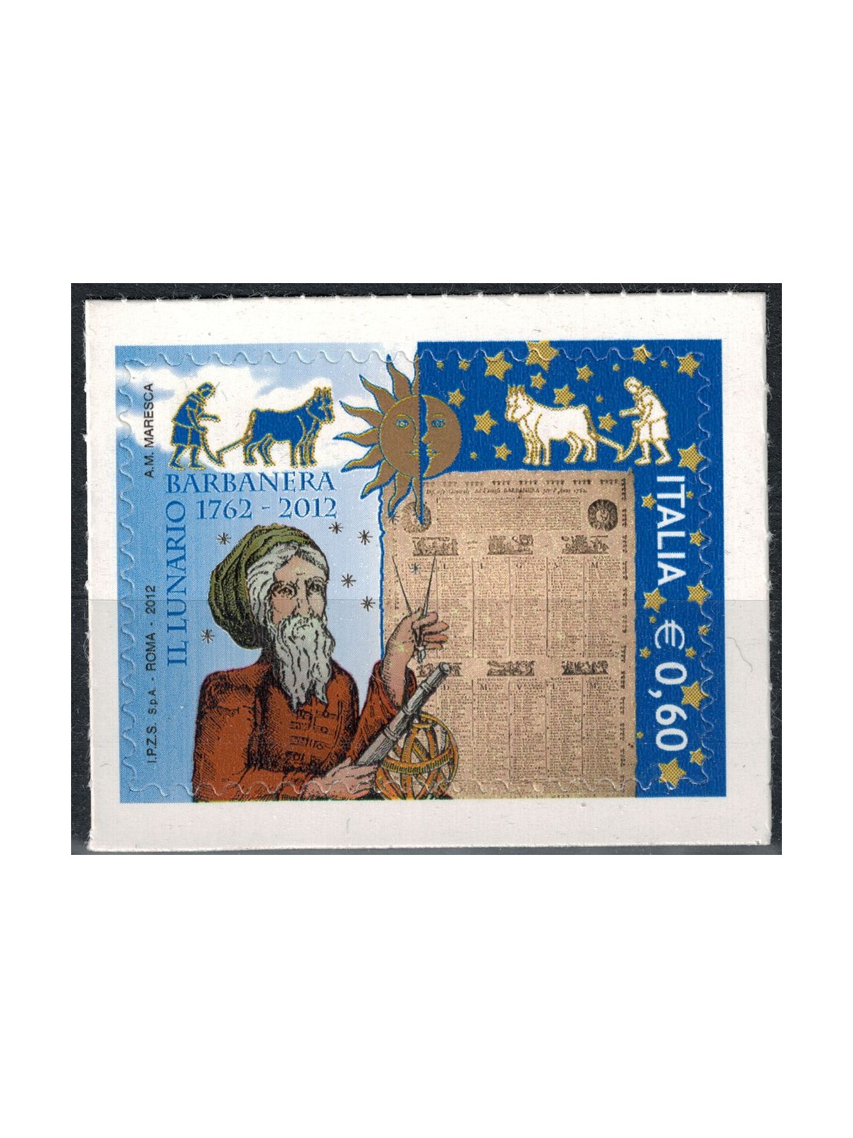 ITALY 2012 Lunario Barbanera MNH**