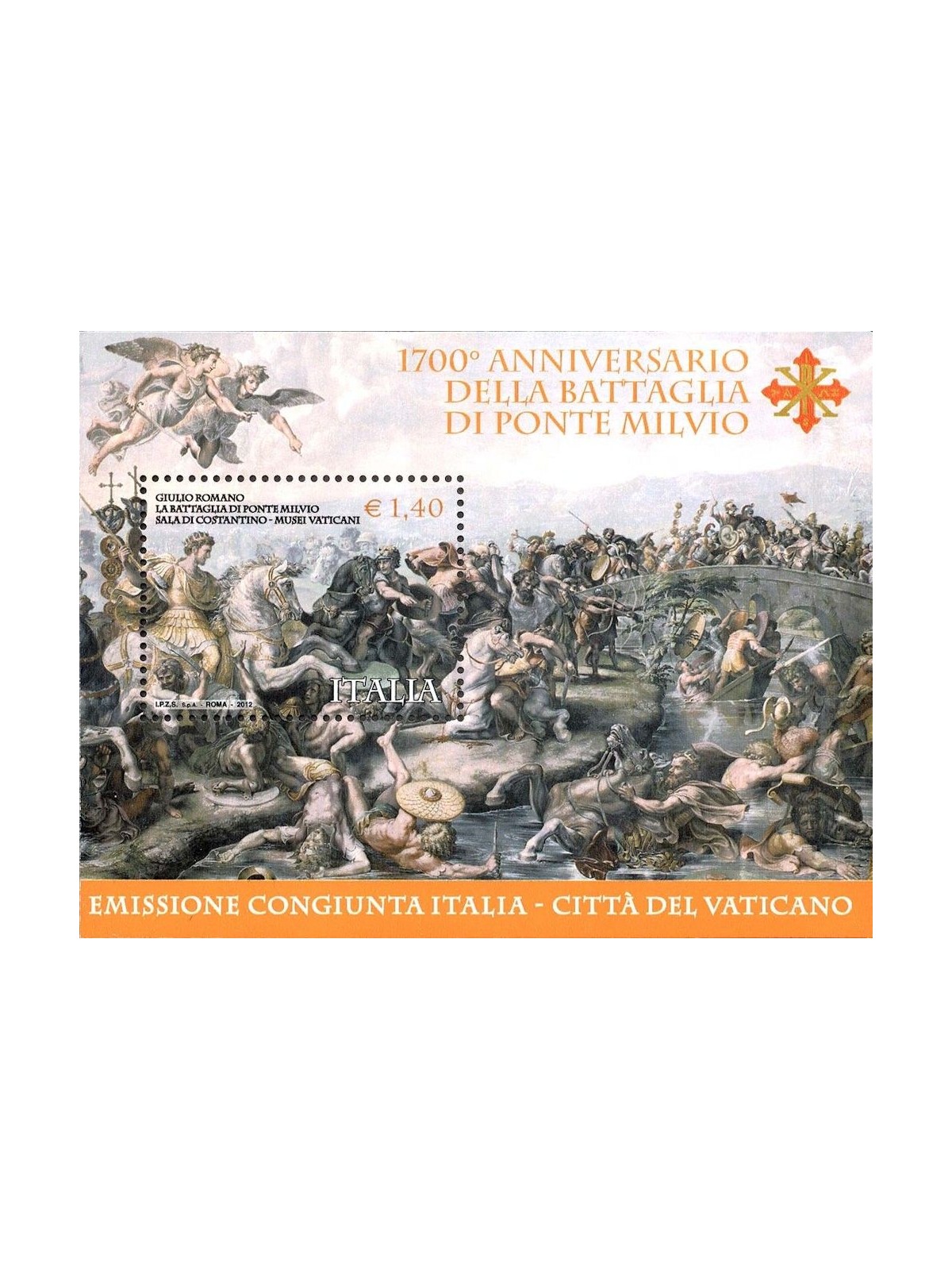 ITALY 2012 Ponte Milvio s/s MNH**