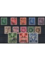 ERITREA (BRITISH OCCUPATION) 1950 B.A. overprints 13v used