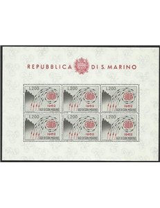 SAN MARINO 1962 Europa BF MNH**