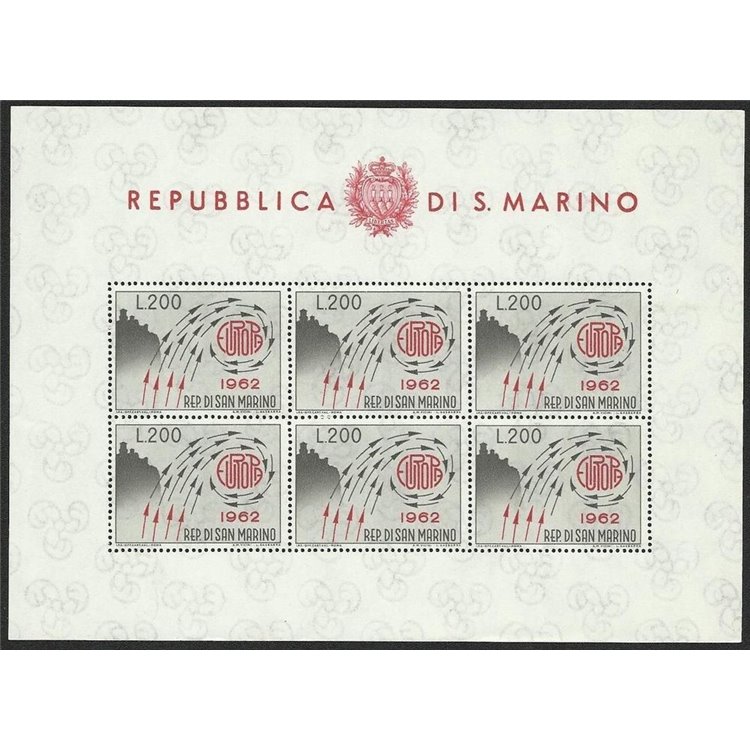 SAN MARINO 1962 Europa BF MNH**