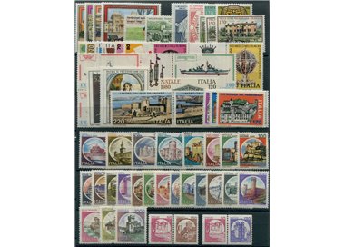 ITALIA 1980 Annata Completa 61v MNH**