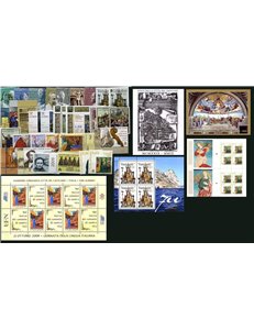 VATICANO 2009 Annata Completa 30v + 4 BF + 2 LB MNH**