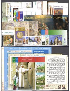 VATICANO 2010 Annata Completa 26v + 7 BF + 2 LB MNH**