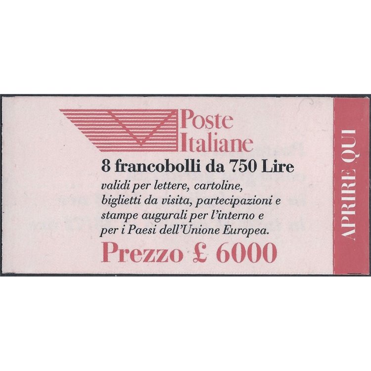 ITALIA 1995 Ente Poste Italiane £ 750 LB MNH**