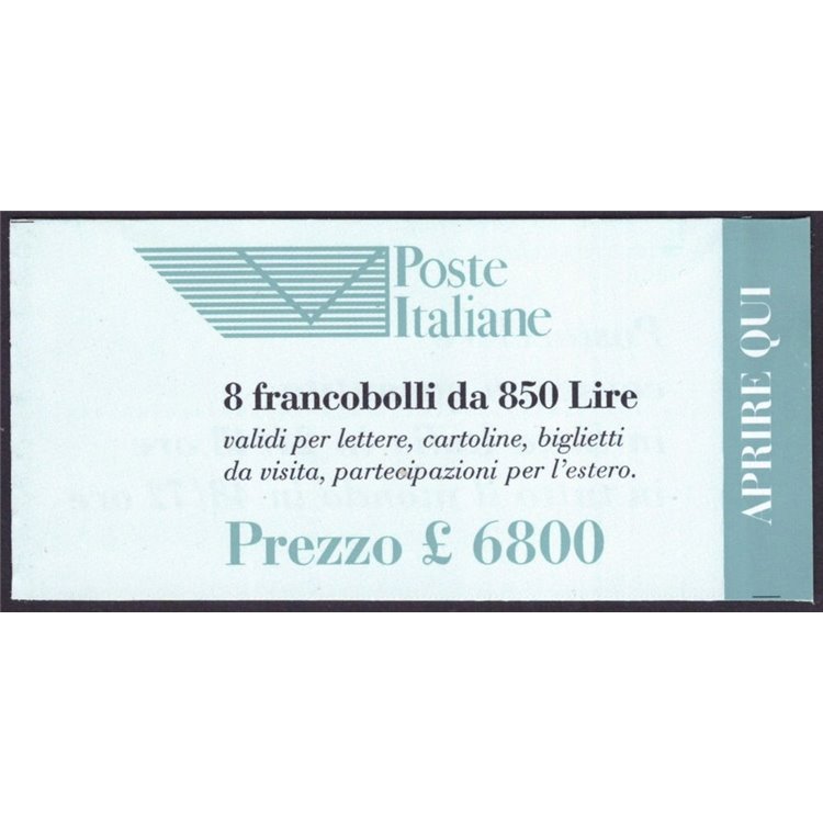 ITALY 1995 Italian Post Office £850 booklet MNH**
