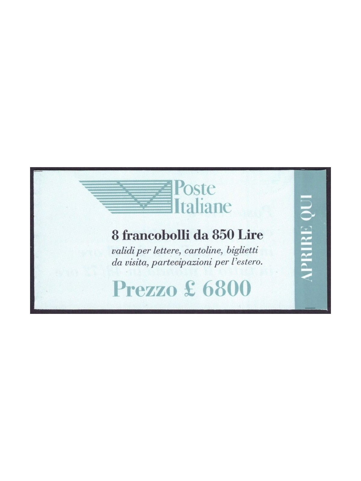 ITALY 1995 Italian Post Office £850 booklet MNH**