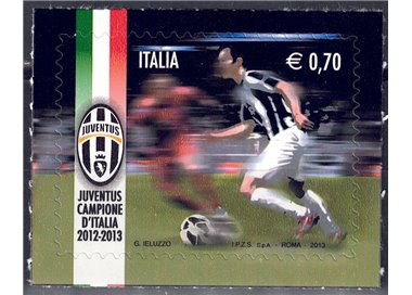 ITALIA 2013 Juventus Campione d'Italia MNH**