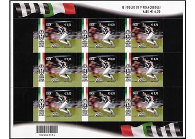 ITALY 2013 Juventus Italian Champion m/s MNH**