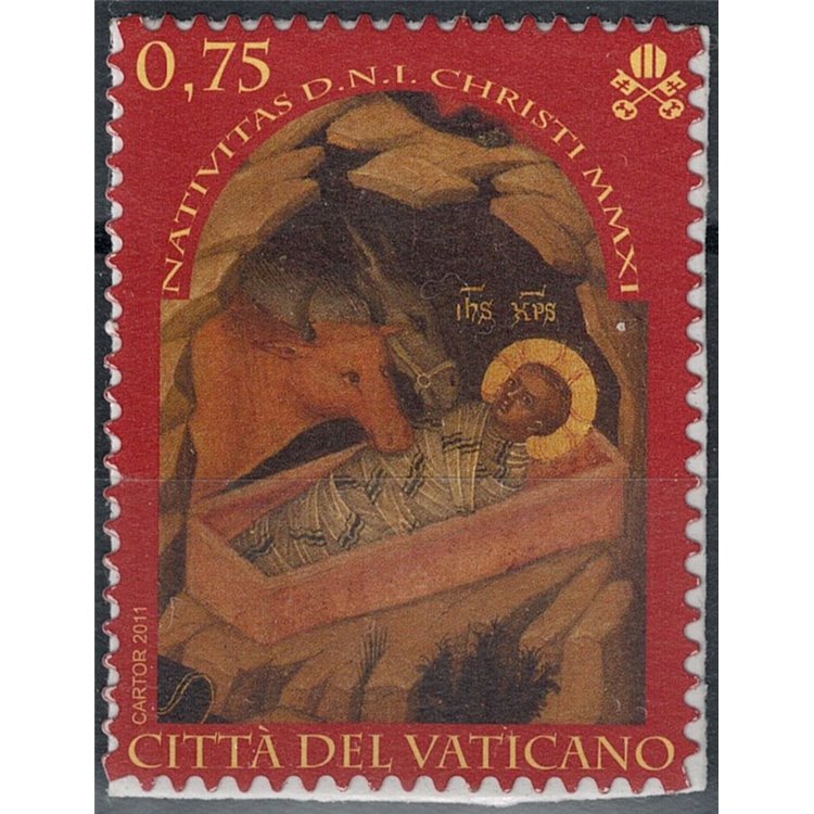 VATICAN 2011 Christmas (sticker) MNH**