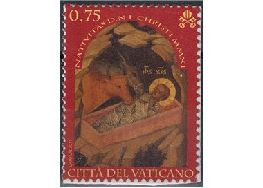 VATICANO 2011 Natale (autoadesivo) MNH**