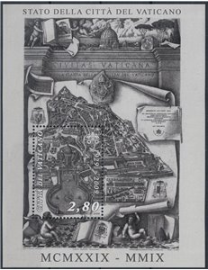 VATICAN 2009 Foundation of the Vatican City s/s MNH**