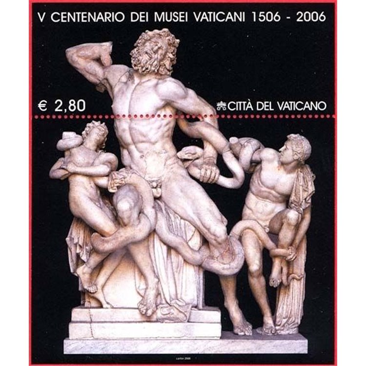 VATICANO 2006 Musei Vaticani BF MNH**