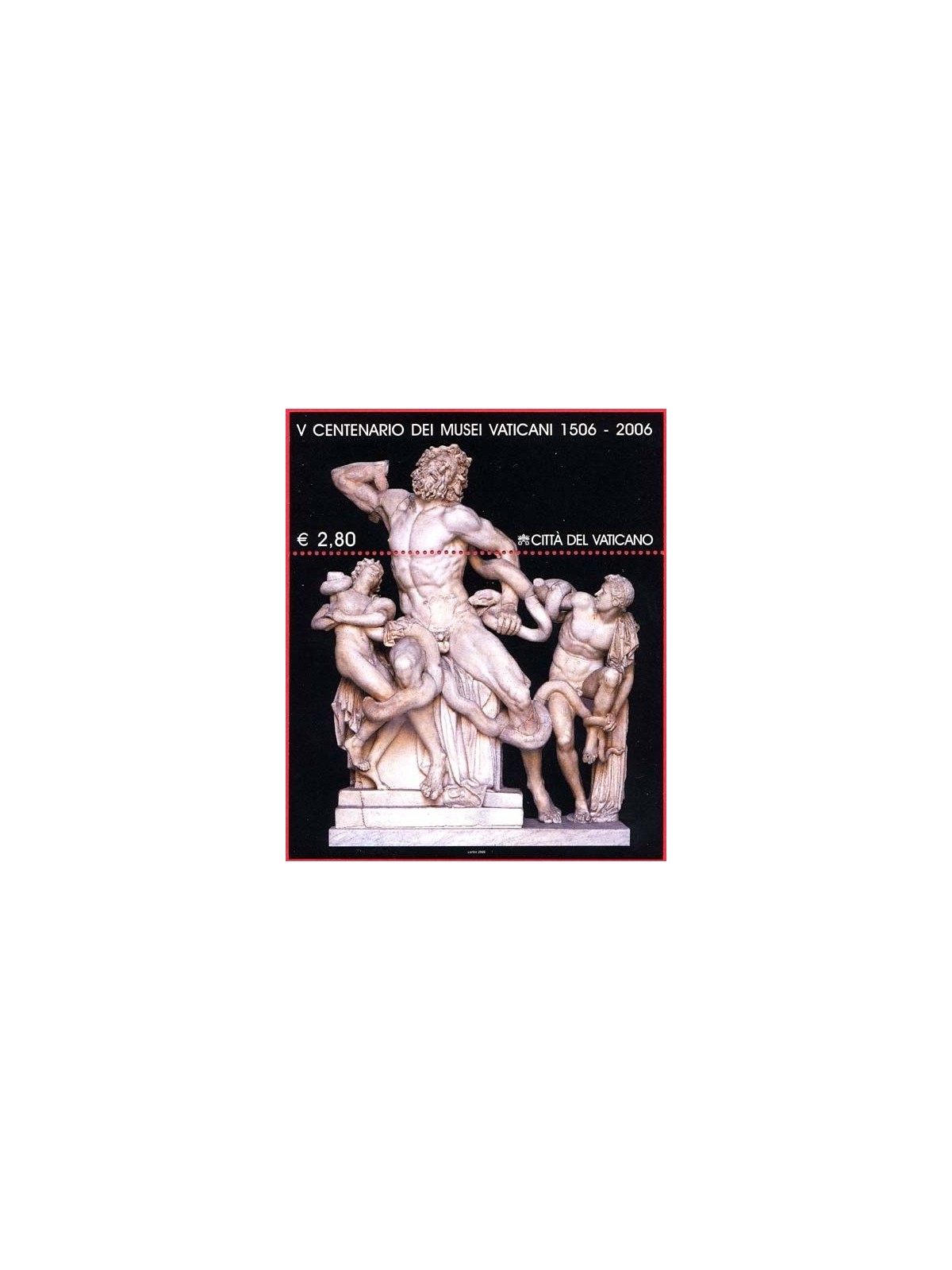 VATICANO 2006 Musei Vaticani BF MNH**
