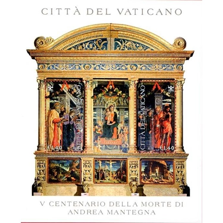 VATICAN 2006 Andrea Mantegna s/s MNH**