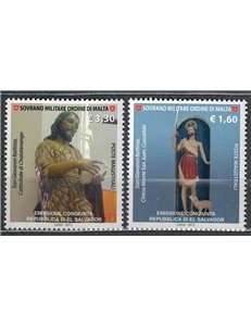 SMOM 2012 St. John the Baptist 2v MNH**