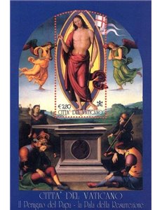 VATICAN 2005 The Pope's Perugino s/s MNH**