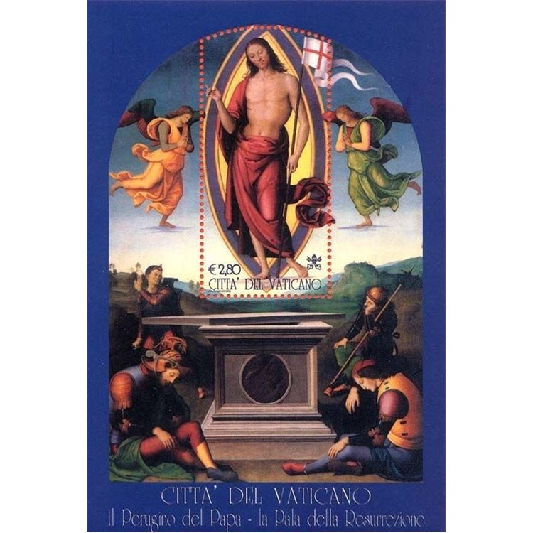 VATICAN 2005 The Pope's Perugino s/s MNH**