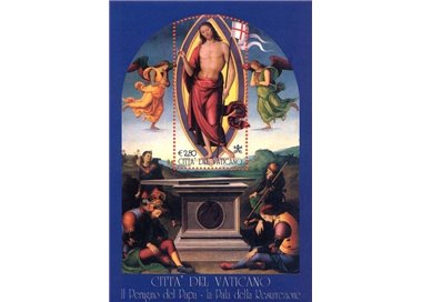 VATICAN 2005 The Pope's Perugino s/s MNH**
