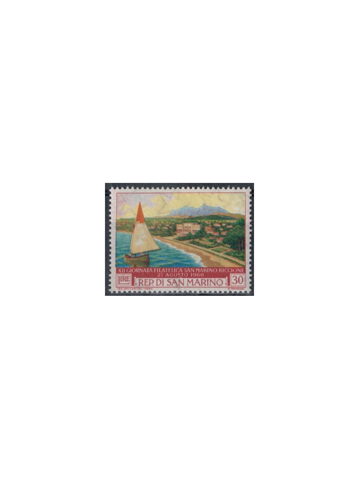 SAN MARINO 1960 International Philatelic Fair MNH**