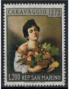 SAN MARINO 1960 Caravaggio MNH**