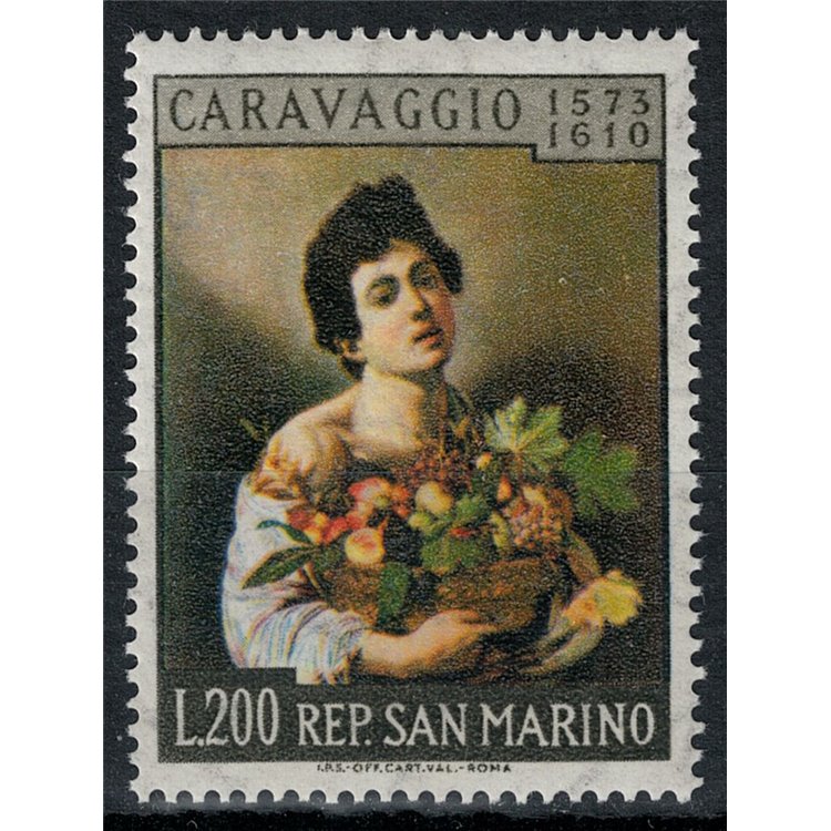 SAN MARINO 1960 Caravaggio MNH**
