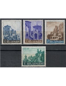SAN MARINO 1961 Vedute 4v MNH**