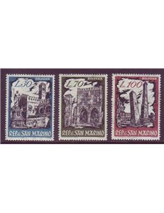 SAN MARINO 1961 Bophilex Philatelic Exhibition 3v MNH**