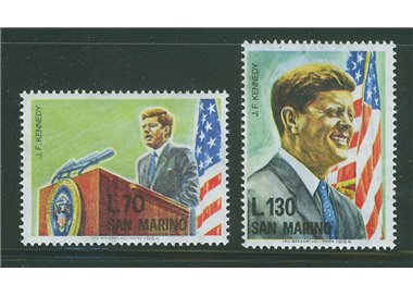 SAN MARINO 1964 JF Kennedy 2v MNH**