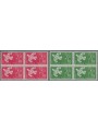 ITALY 1961 Europe 2v in block of four MNH**