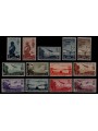 AFRICA ORIENTALE ITALIANA 1938 Serie pittorica (posta aerea) 13v MH*