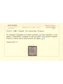 ITALIA REGNO 1901 Floreale 50c malva MH* © (Lusso)
