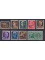 ALLIED MILITARY SALERNO 1943 Imperiale soprastampati A.M.S. 9v MNH**