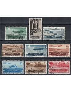 ITALIA REGNO 1934 Medaglie al valore (posta aerea) 9v us