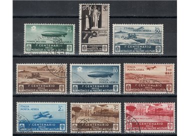 ITALIA REGNO 1934 Medaglie al valore (posta aerea) 9v us