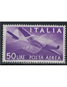 ITALY 1957 Democratic (airmail) MNH**