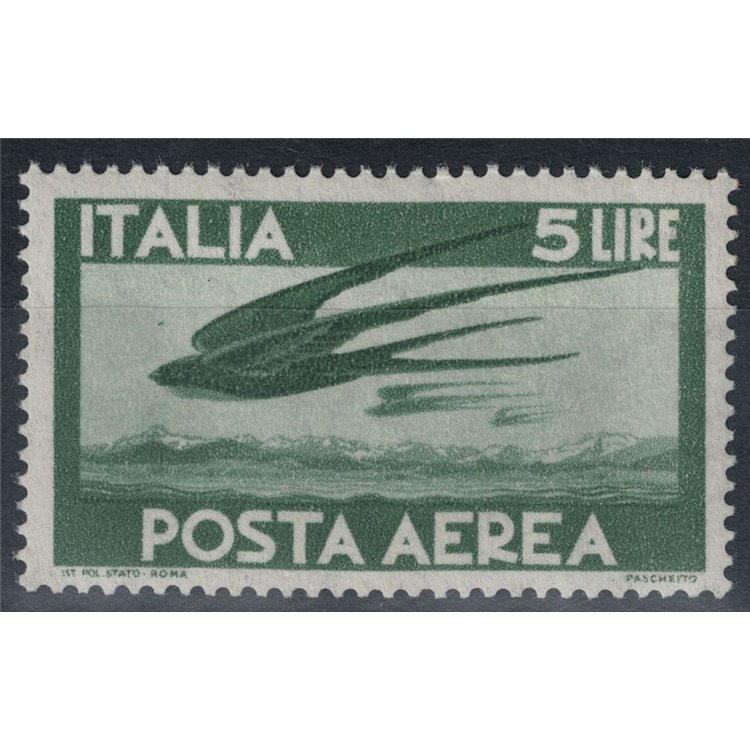 ITALIA 1962 Democratica (posta aerea) MNH**