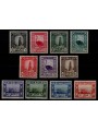 SOMALIA AFIS 1950 Serie Pittorica 11v MNH**