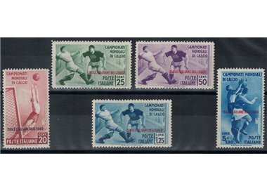 1934 AEGEAN Football World Cup 5v MH*