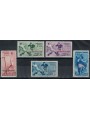 EGEO 1934 Campionati mondiali di calcio 5v MH*