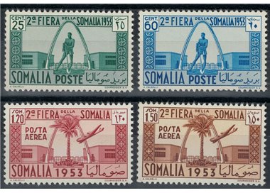 SOMALIA AFIS 1953 2nd Somali Fair 4v MNH**