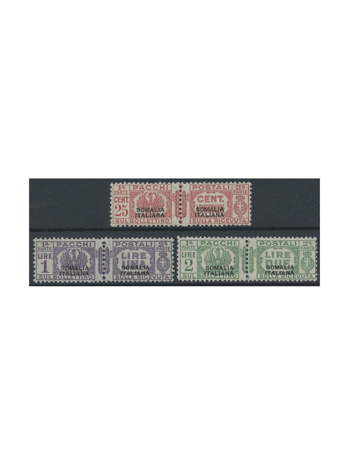 SOMALIA ITALIANA 1931 Pacchi postali 3v MH*