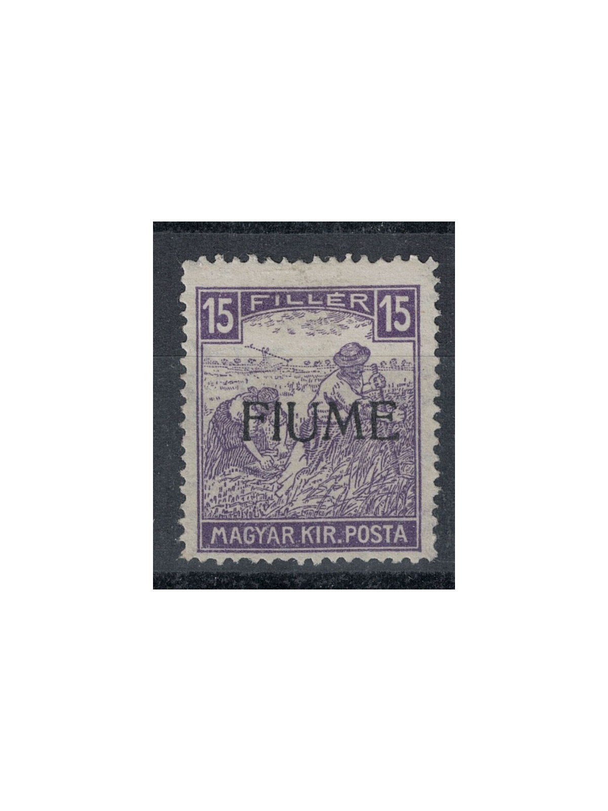 FIUME 1918-19 Reapers, negative figure 1v MH*