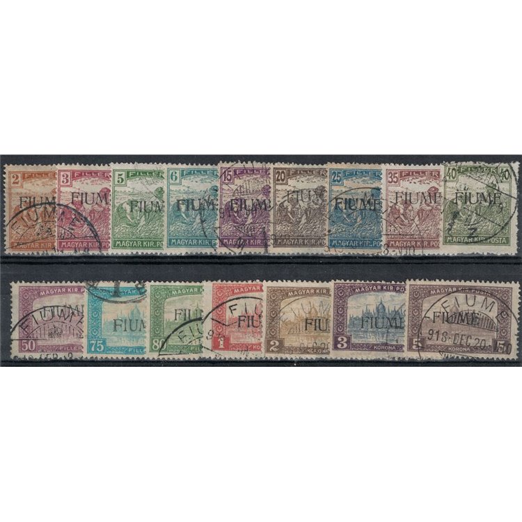 RIVER 1918-19 Harvesters and view 16v us