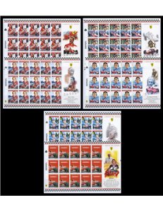 SAN MARINO 2005 Homage to Ferrari 6 m/s MNH**